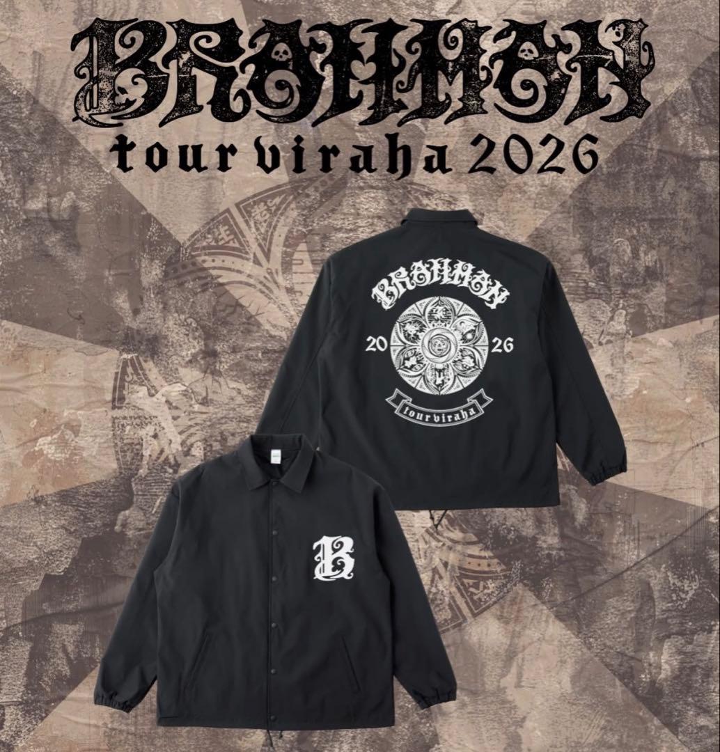 BRAHMAN コーチジャケットLサイズ　ブラフマンtourviraha2026