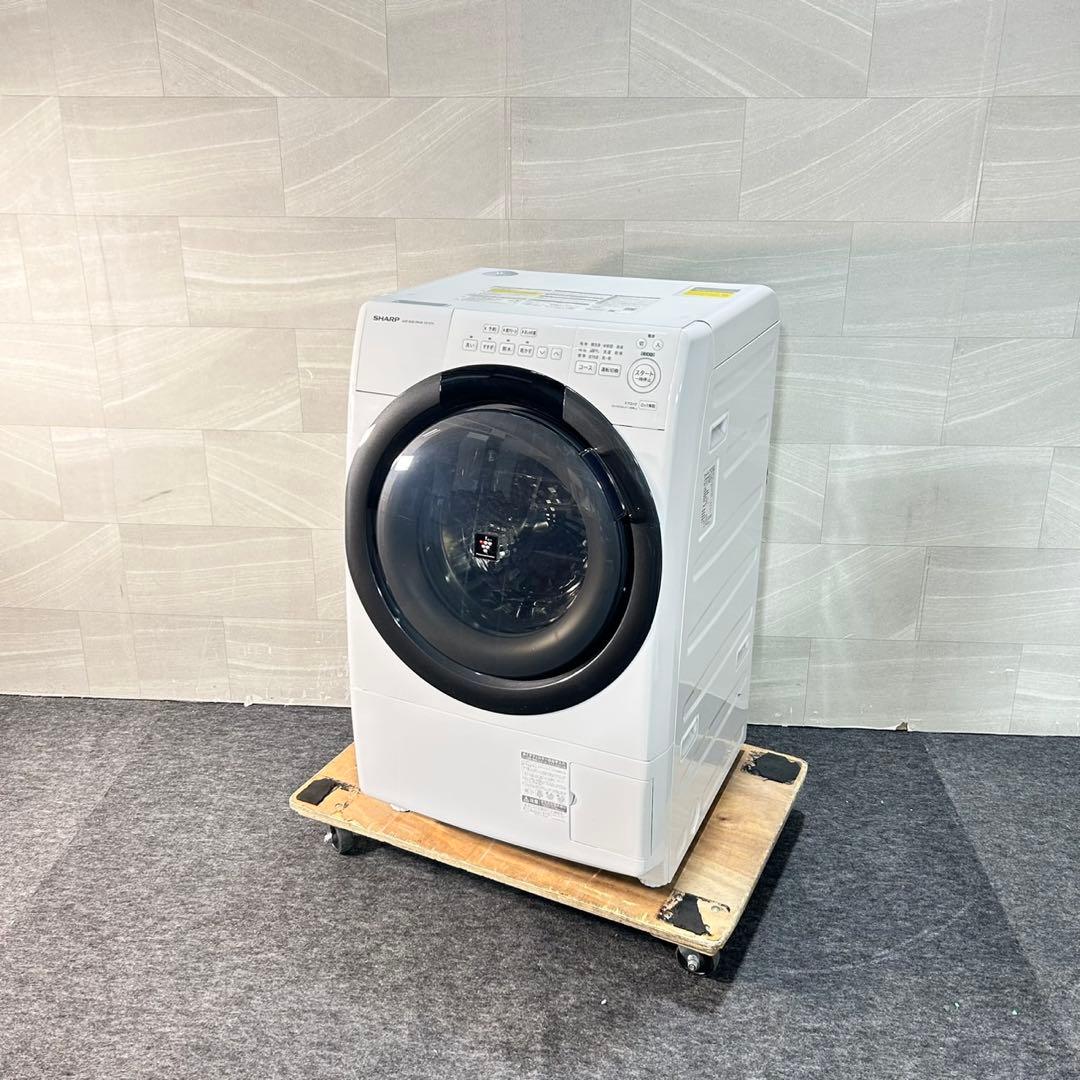 SHARP ドラム式洗濯機 ES-S7H 2023年 高年式 左開きd5281