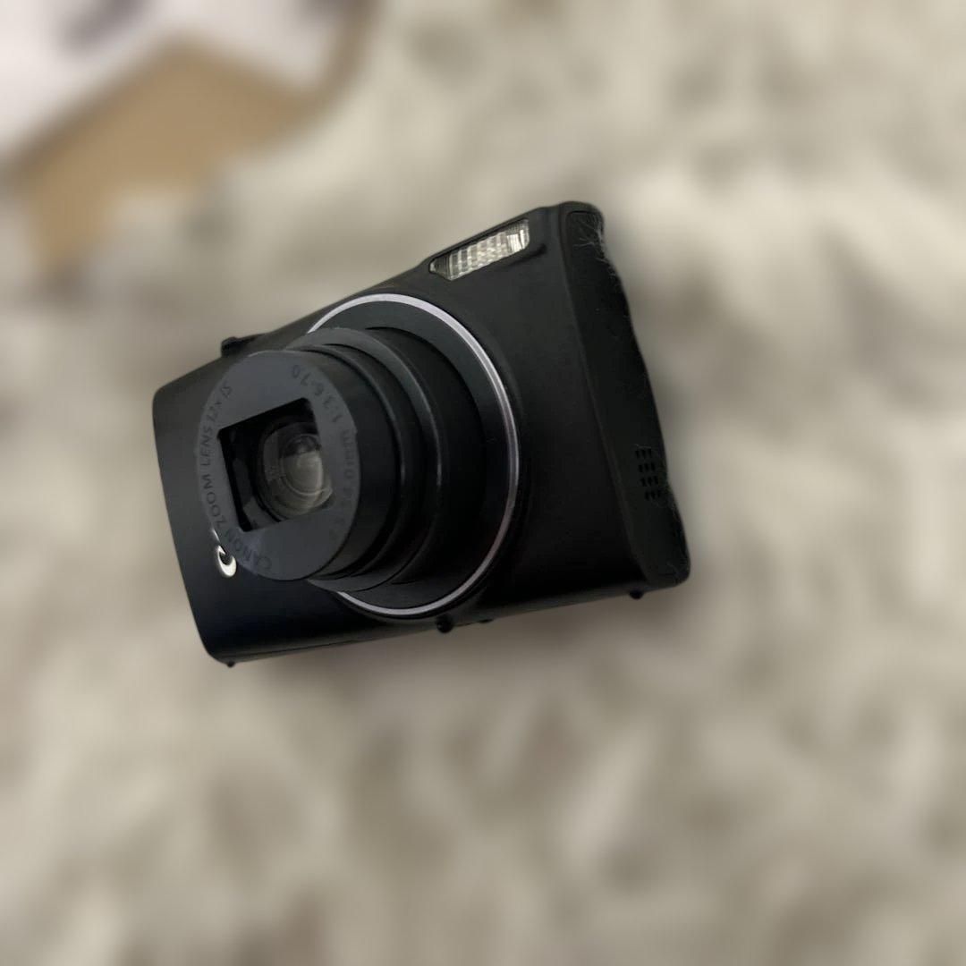 【美品・箱付き】 Canon IXY 640 ブラック　コンパクトデジタルカメラ