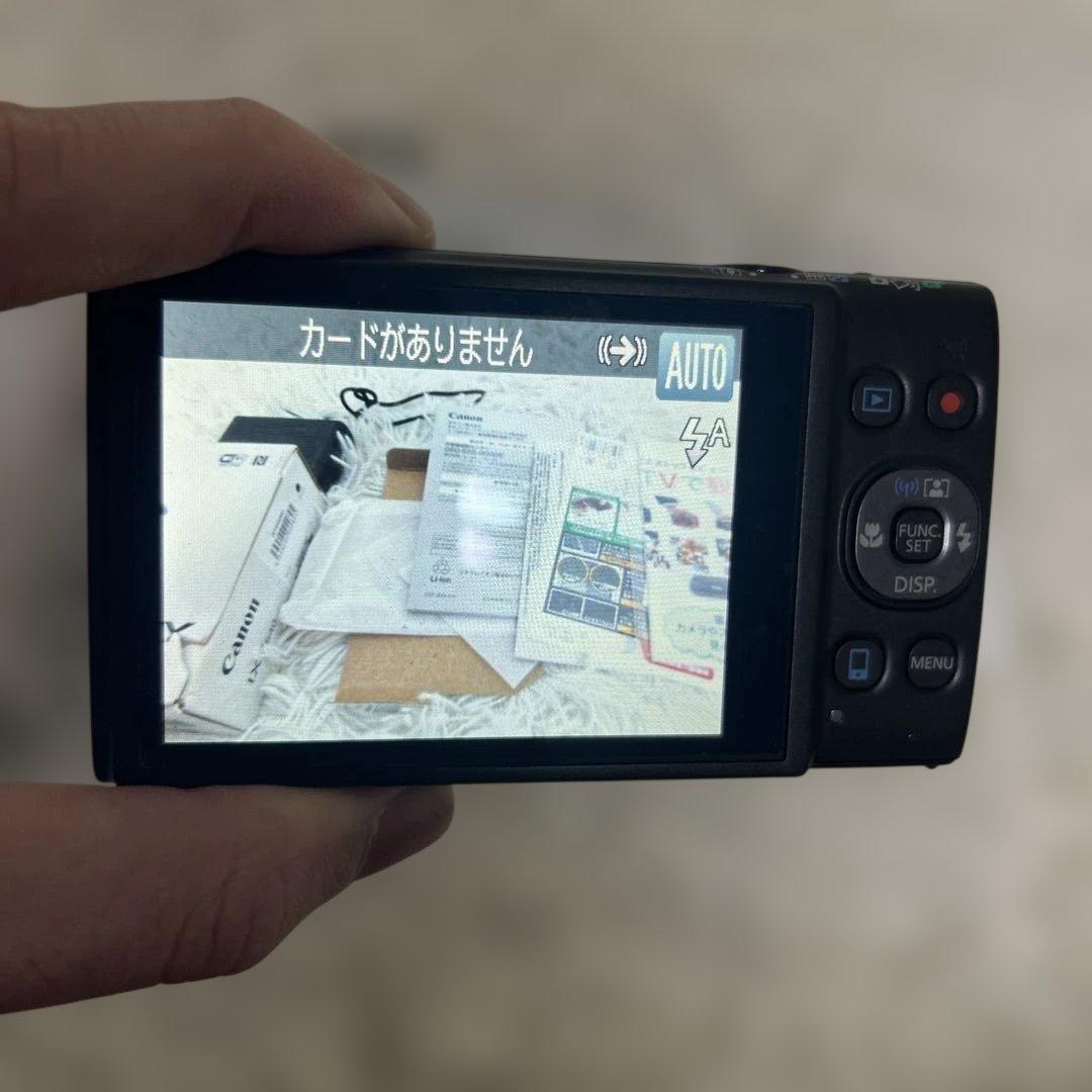 【美品・箱付き】 Canon IXY 640 ブラック　コンパクトデジタルカメラ