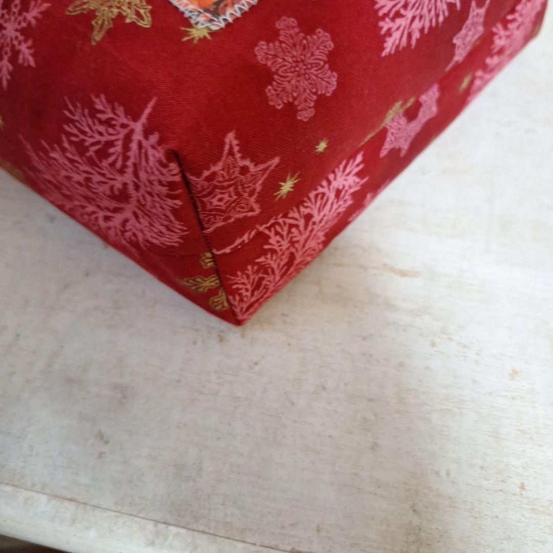 ねこパネル生地　ハンドメイド　ミニバック　ポーチ