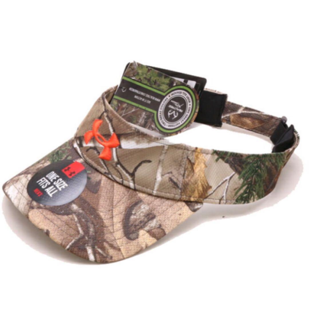 レア⭐︎アンダーアーマー　サンバイザー　リアルツリー