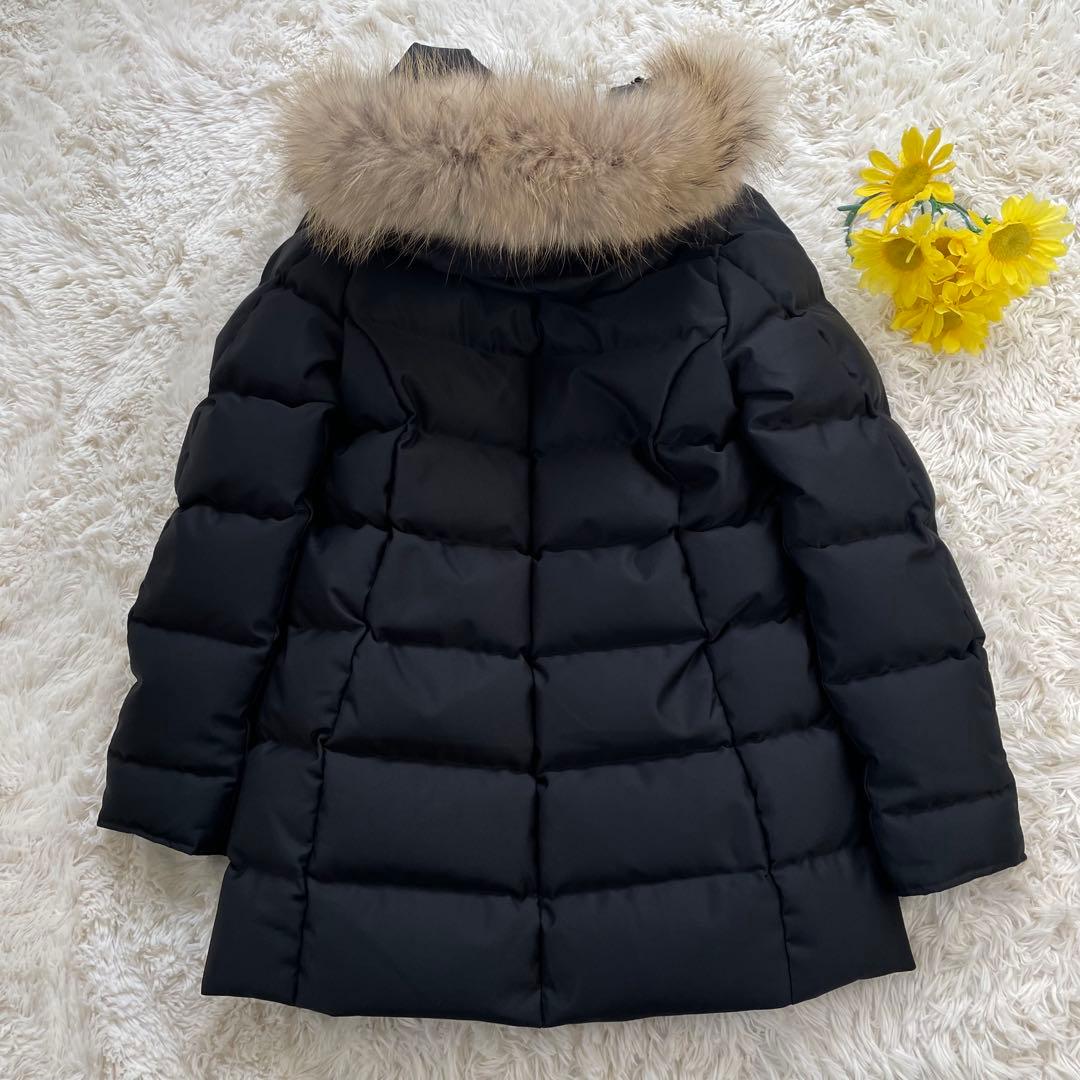 極美品✨ PYRENEX グルノーブルファー ダウンコート レディース 40