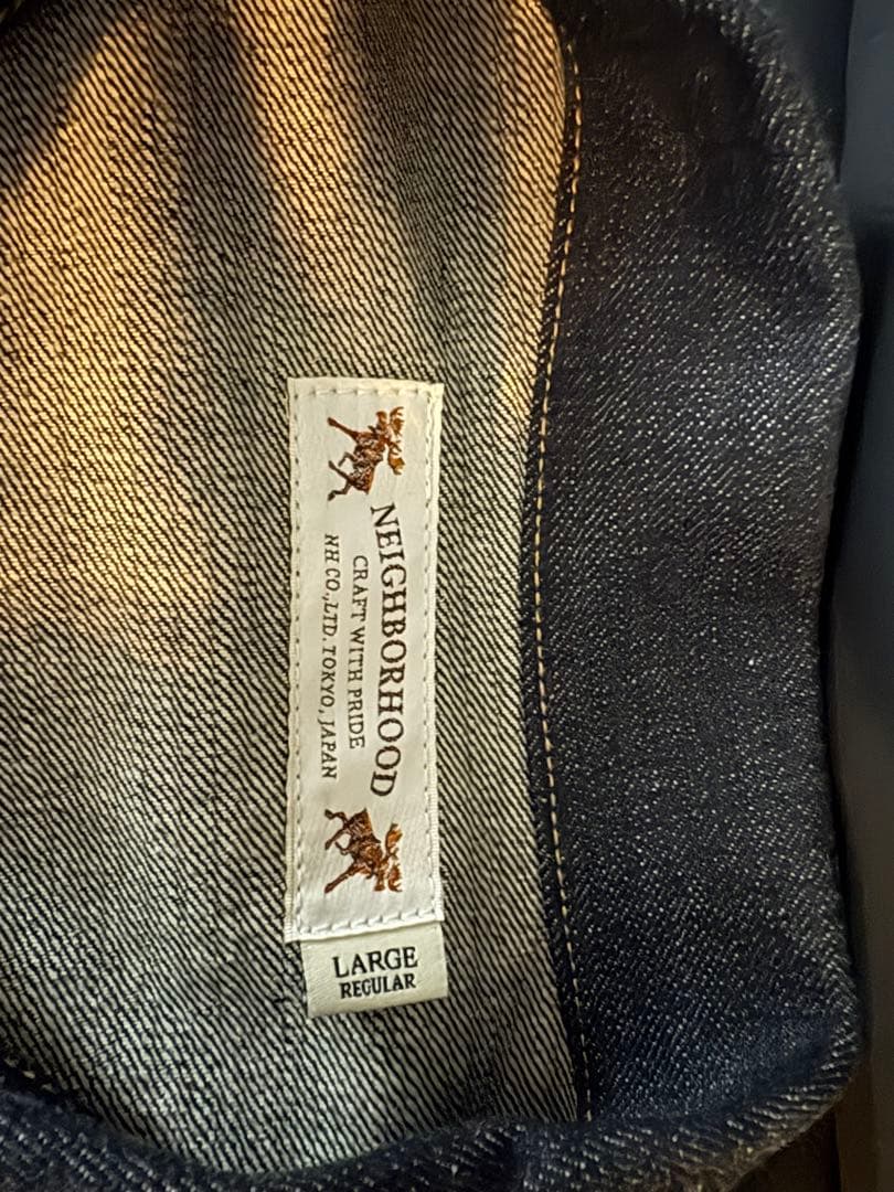2月中値下げ中！ デニム上下セット NEIGHBORHOOD Lサイズ