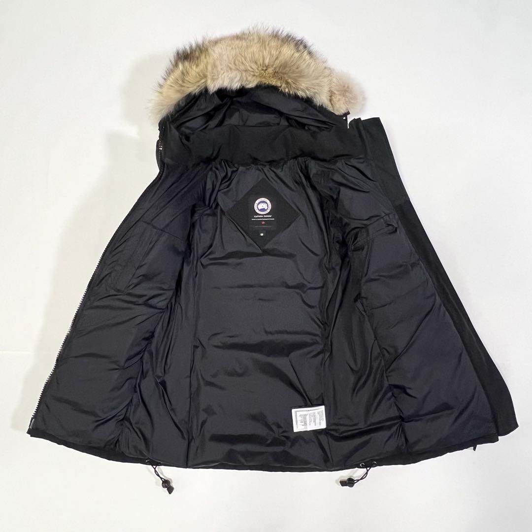 カナダグース ベルビルパーカ ダウンコート フード ファー ブラック M