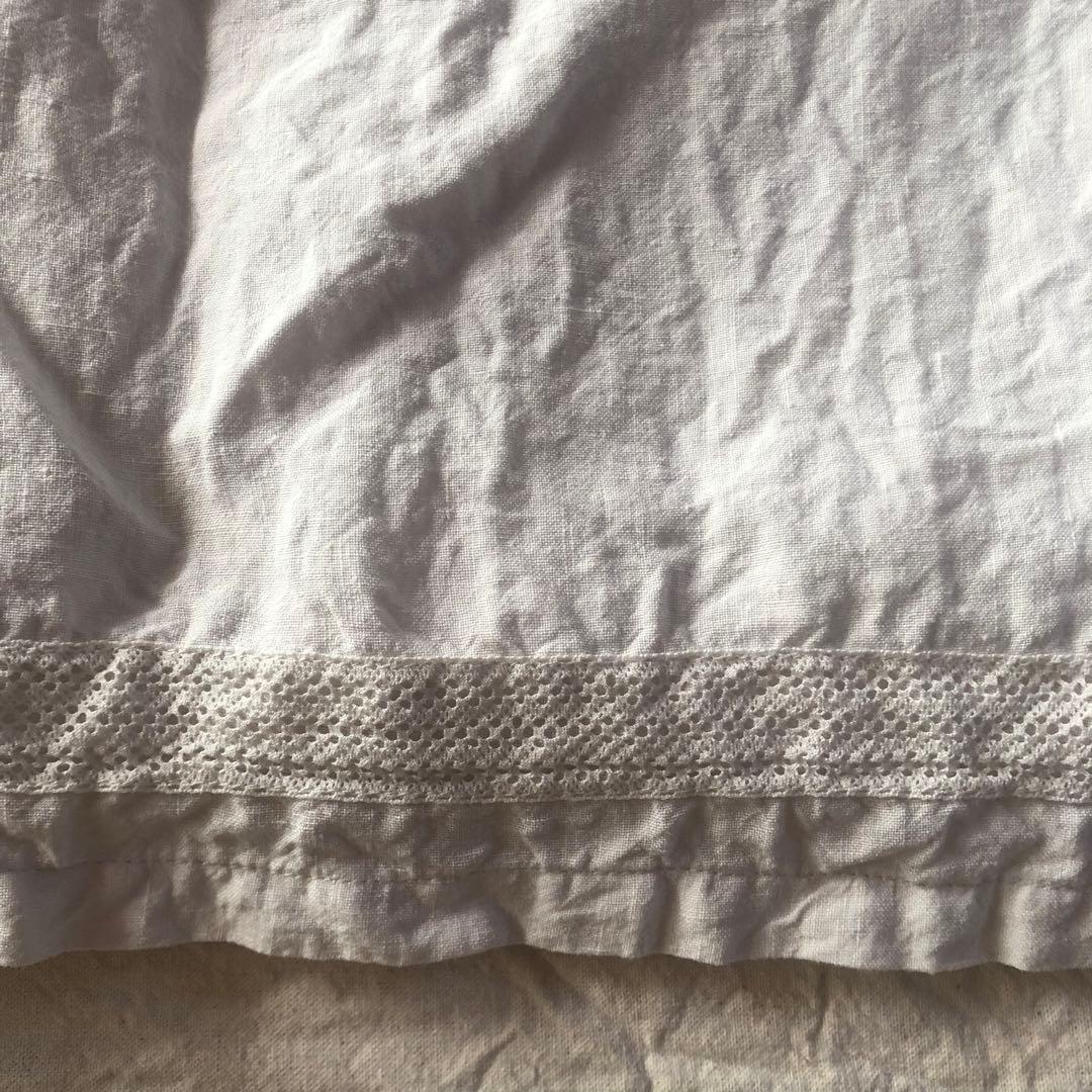 ▷専用です　nest Robe フリルカラーレースリネンブラウス