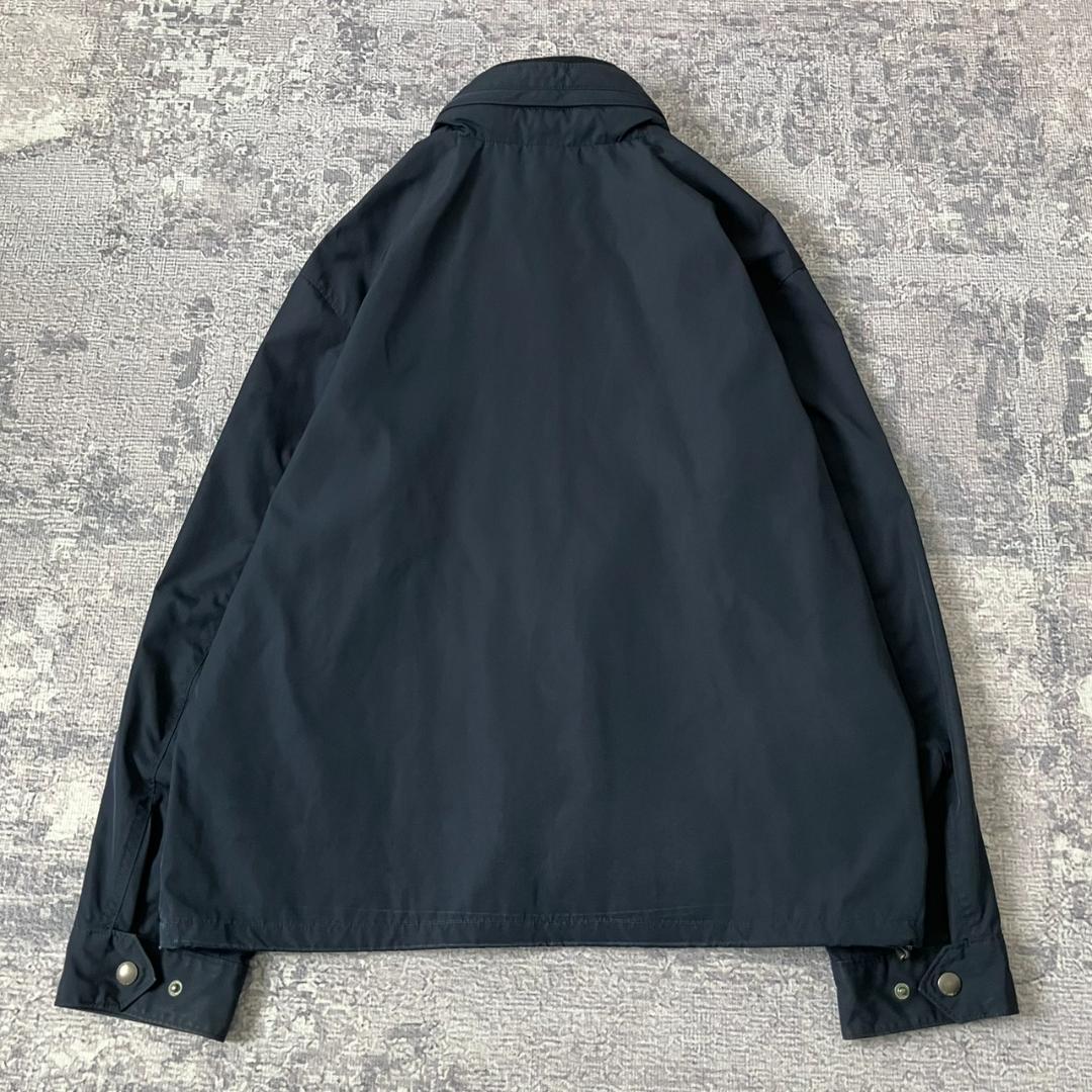 【短丈】ポロラルフローレン スウィングトップ ポニー刺繍 ジップ ネイビー L