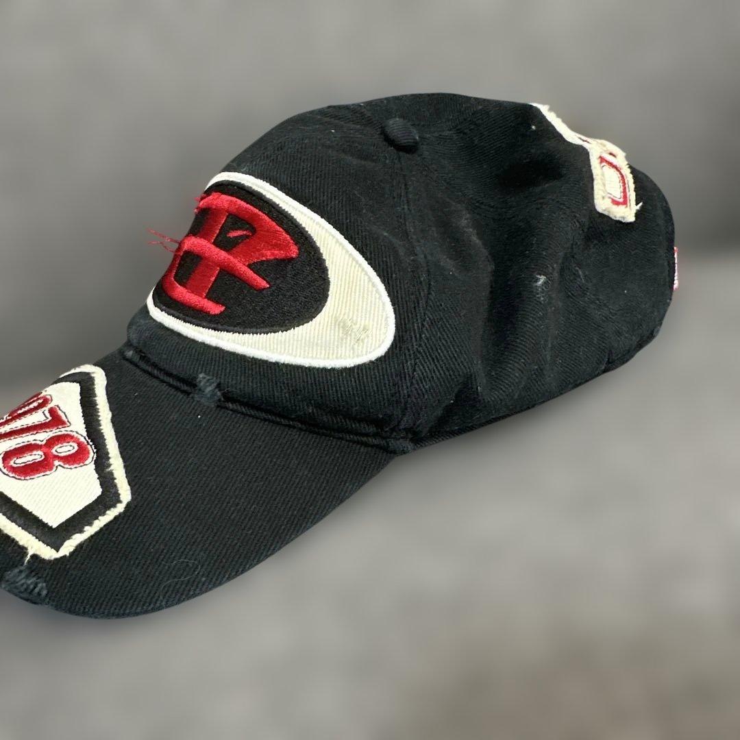 美品★DIESEL 刺繍ロゴ ベースボールキャップ 1978年