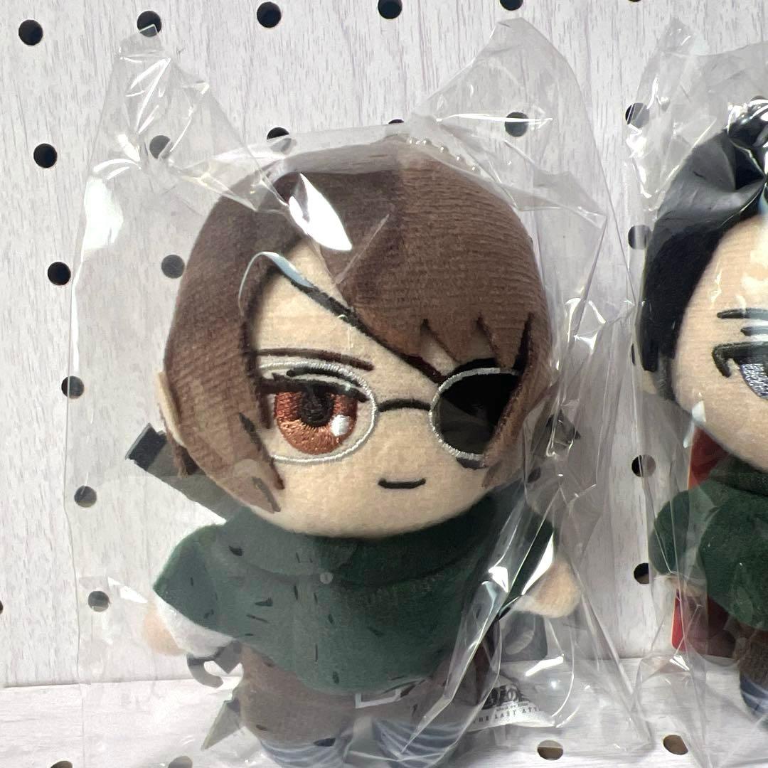 劇場版 進撃の巨人 THE LAST ATTACK ぬいぐるみ　リヴァイ　ハンジ