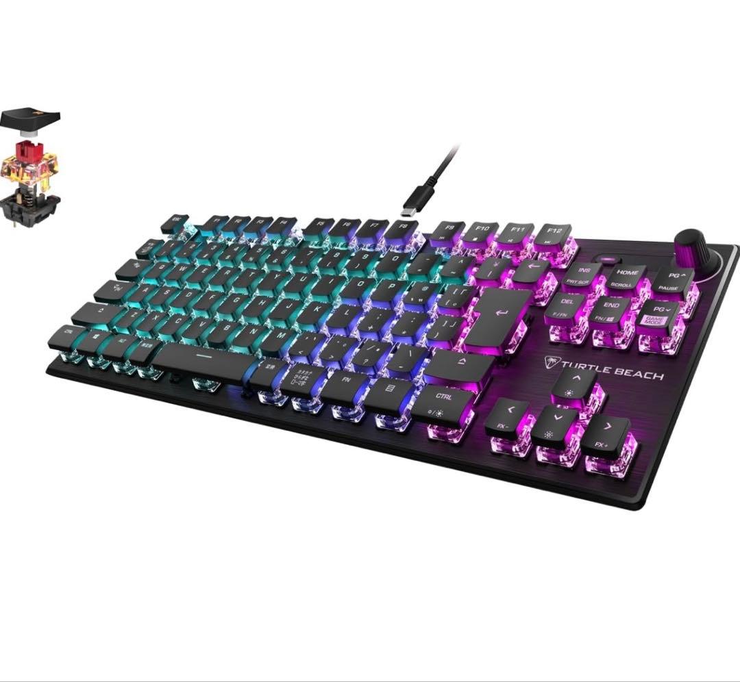 新品　TurtleBeach Vulcan TKL AIMO JP キーボード