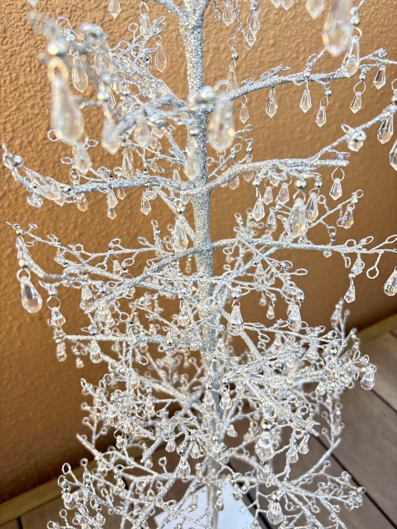 シルバークリスマスツリー 約77cm