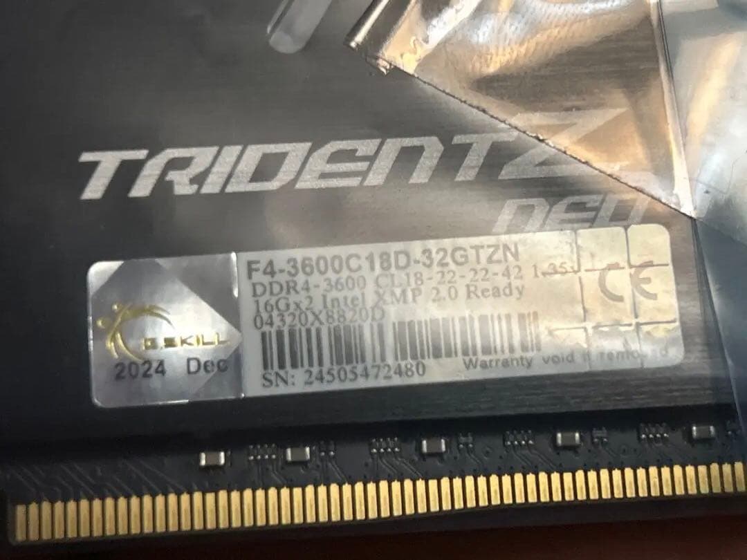 メモリー G.SKILL Trident Z neo DDR4 3600 64GB