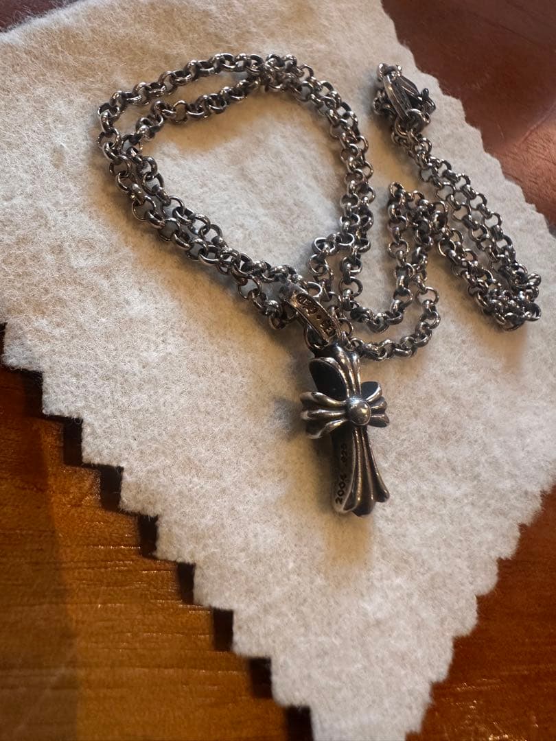 クロムハーツ　ベビーファット　ペンダントトップ16インチ