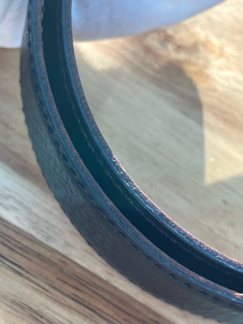 HERMES レザーベルト ゴールドバックル コンスタンスベルト エルメス 65