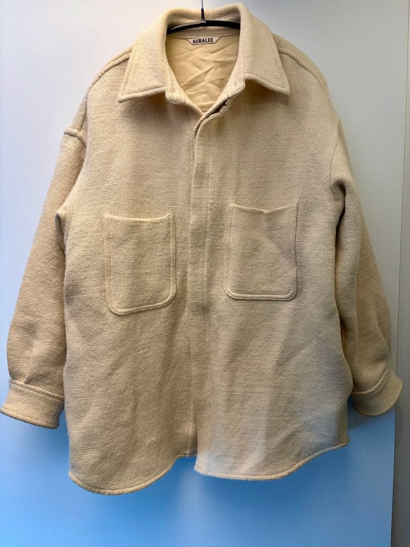 ジャケット・アウター AURALEE 22AW SHIRTS BLOUSON