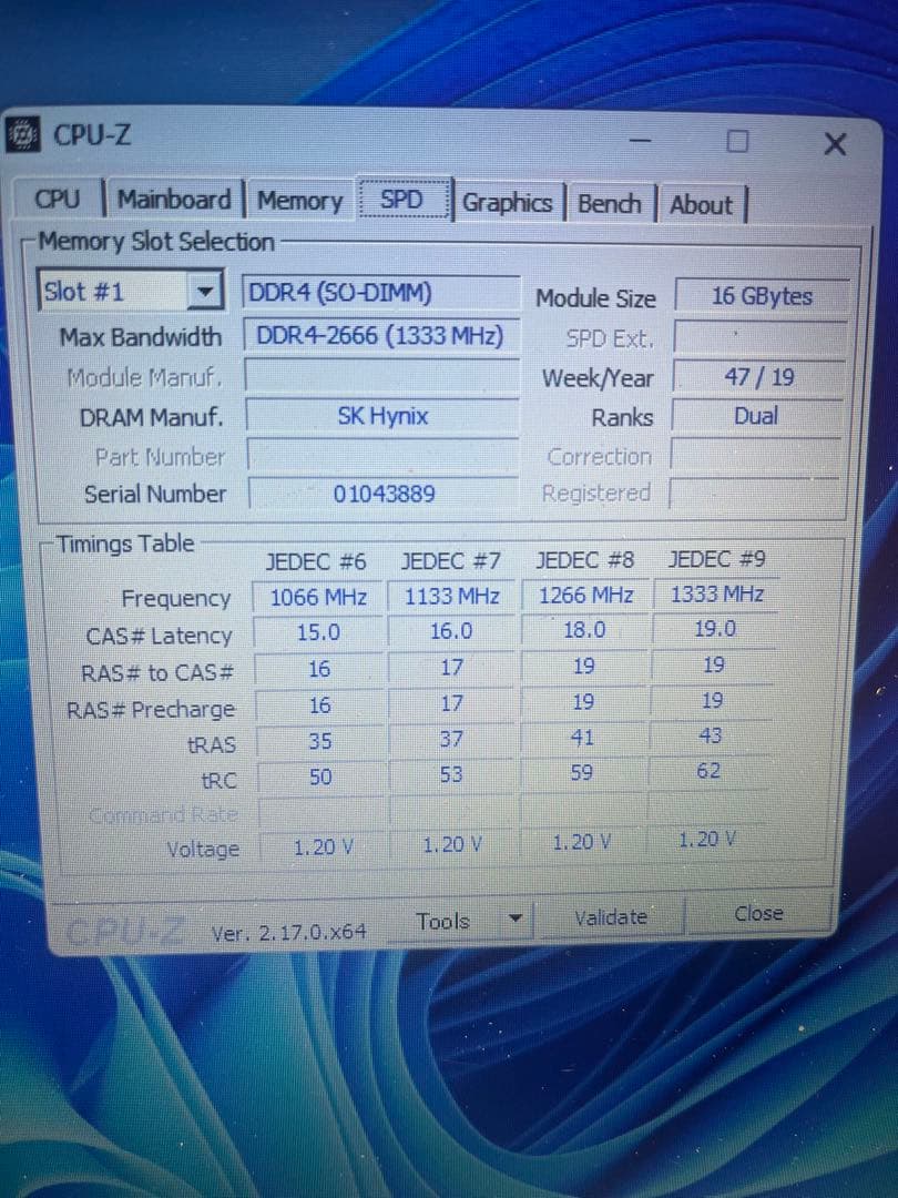 TIMETEC 16GB DDR4 メモリ3枚、合計48GB