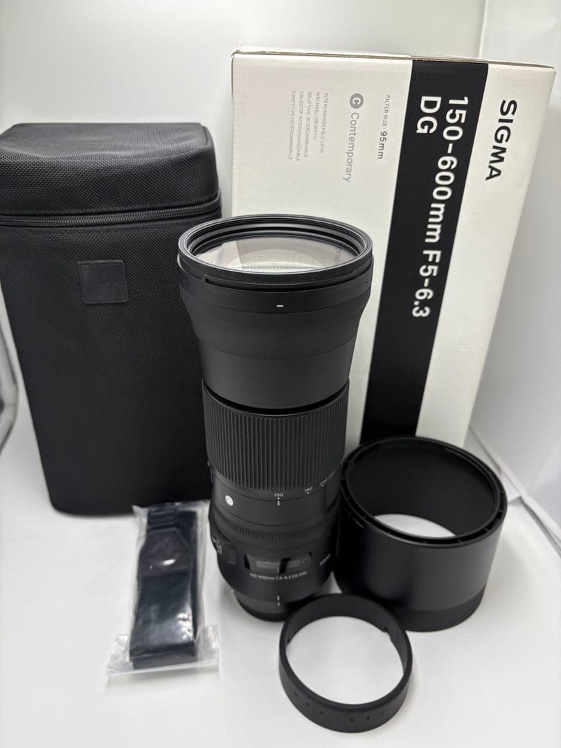 【美品】シグマ 150-600mm F5-6.3 DG OS HSM CANON