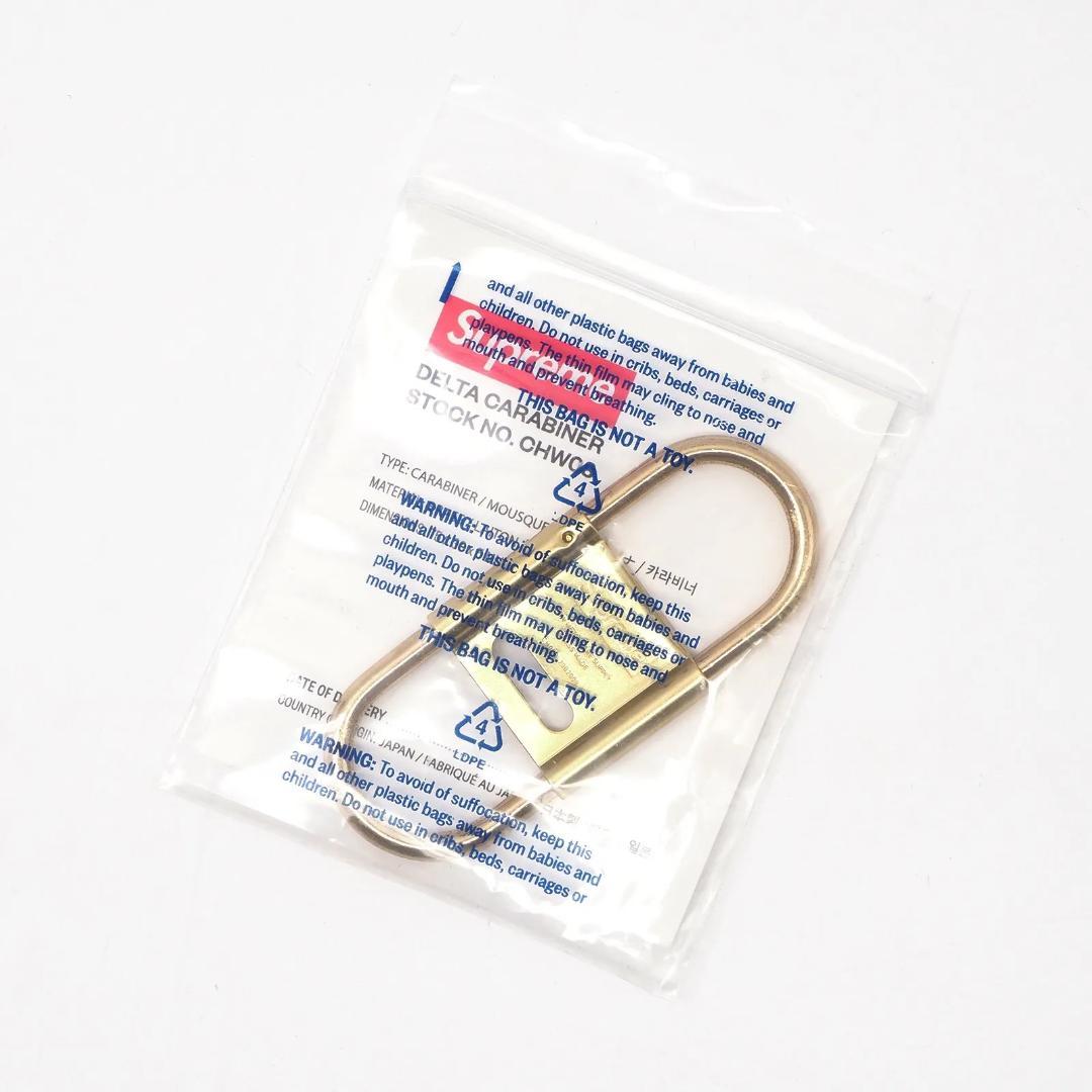 で*ー様 Supreme CDW Delta Carabiner Brass s