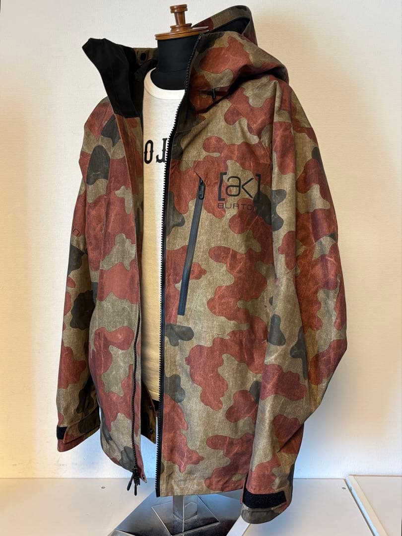 ボード/ウェア/BURTON ak/迷彩/ジャケット/マウンパ/カモ/藤原ヒロシ