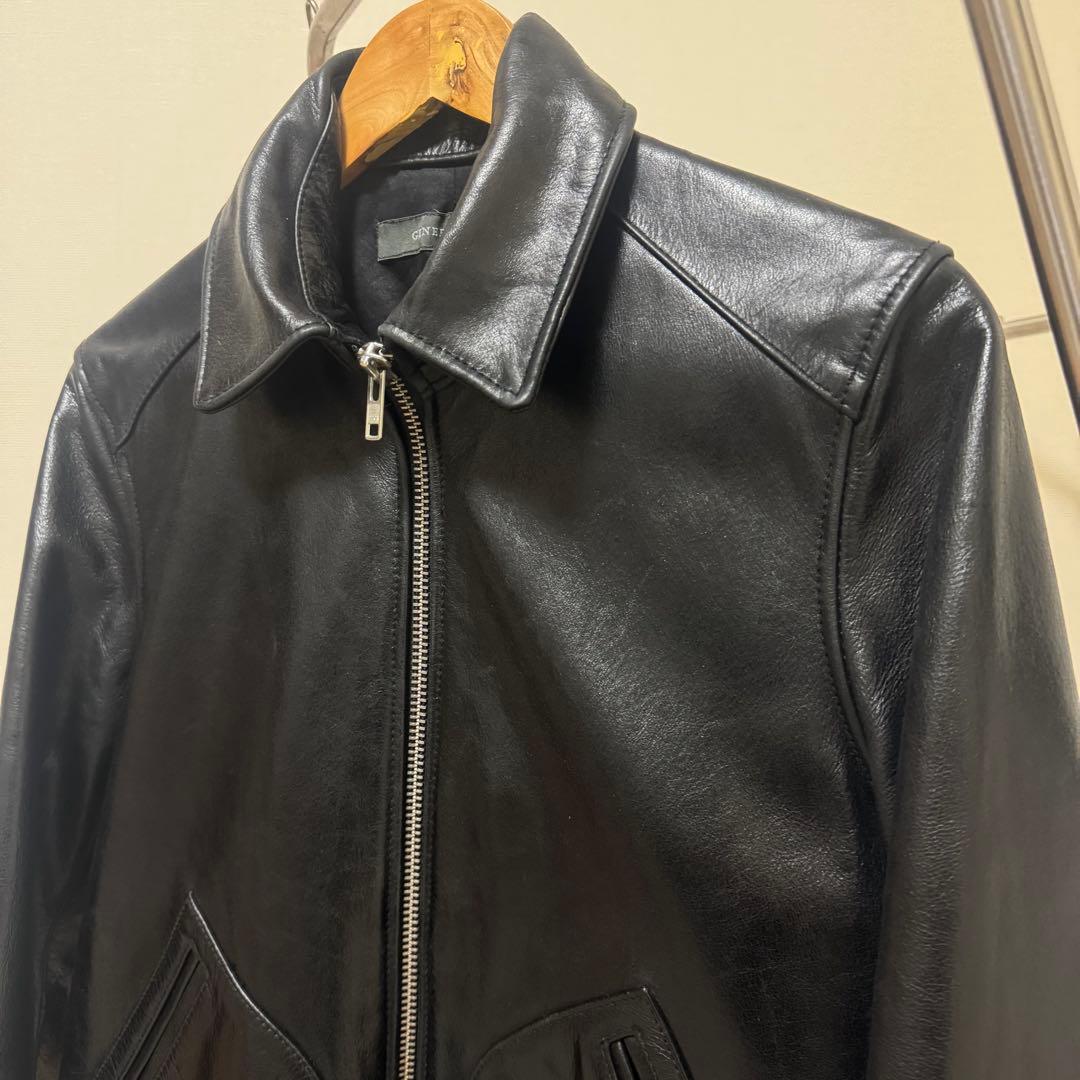 SHIPS シングルライダースジャケット