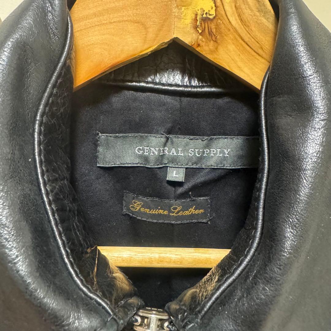 SHIPS シングルライダースジャケット