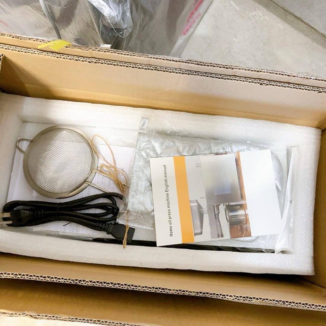 新品未使用 家庭用オイルプレスマシン 自家製オリーブオイル オリーブしぼり機