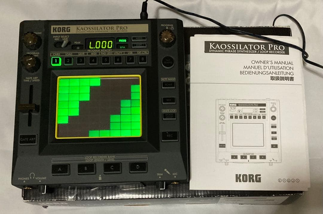 Korg Kaossilator Pro 本体+付属品 コルグ カオシレーター