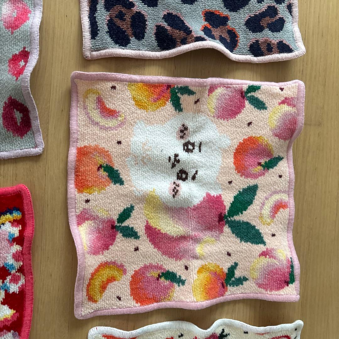 ラブラリーバイフェイラー　タオルハンカチ5枚セット　中古！！