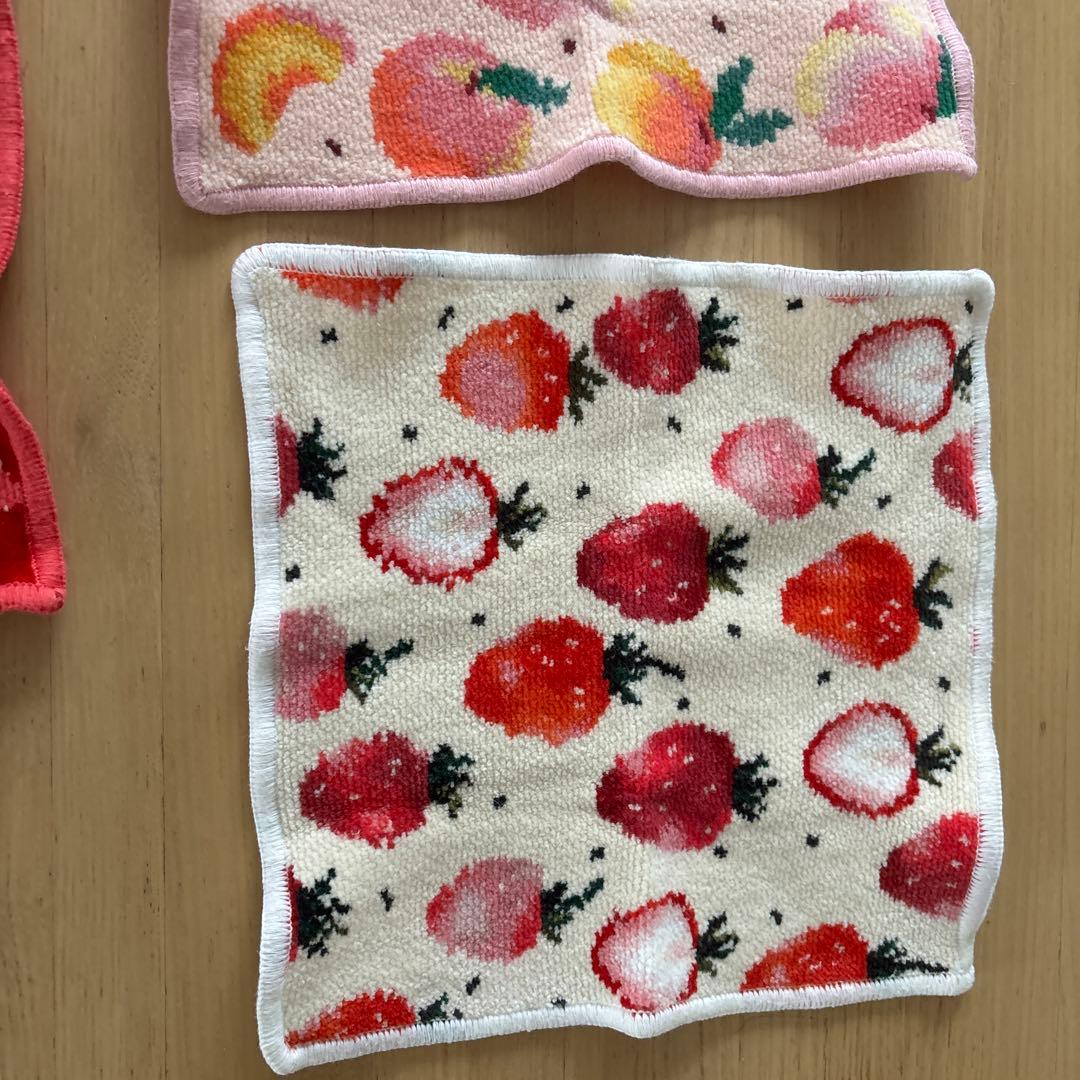 ラブラリーバイフェイラー　タオルハンカチ5枚セット　中古！！