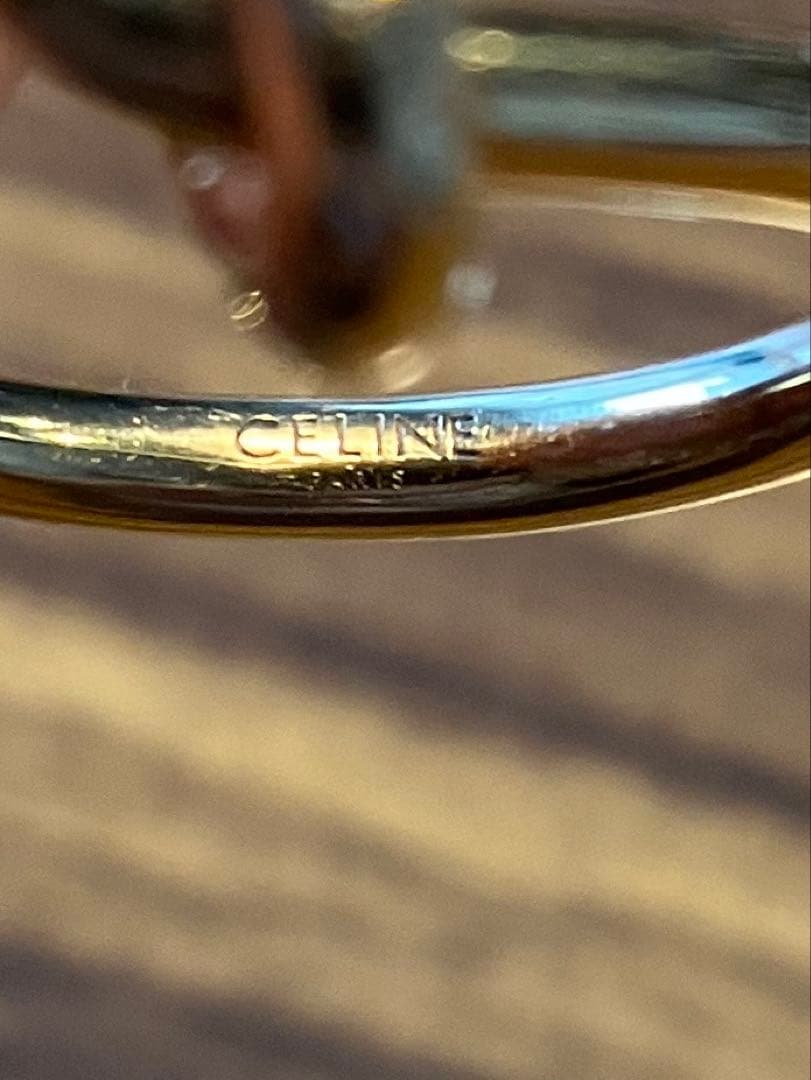 【CELINE】ゴールド ノットリング　52