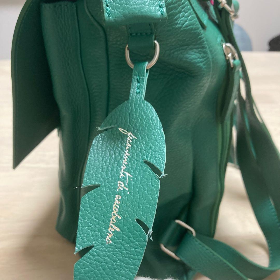 【新品】COLIBRI•BAG 本革　イタリアンレザーリュック　バッグ　全面革