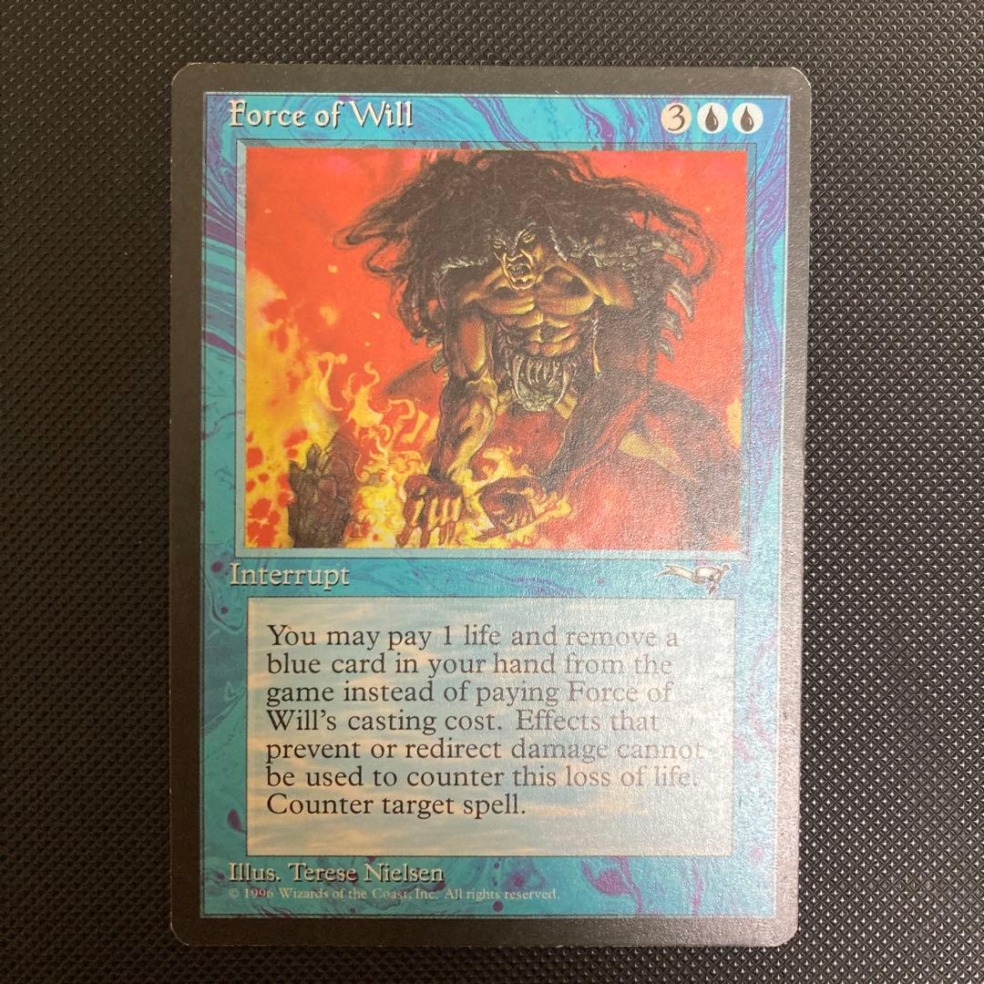 意志の力/Force of Will ４枚セット　英語版