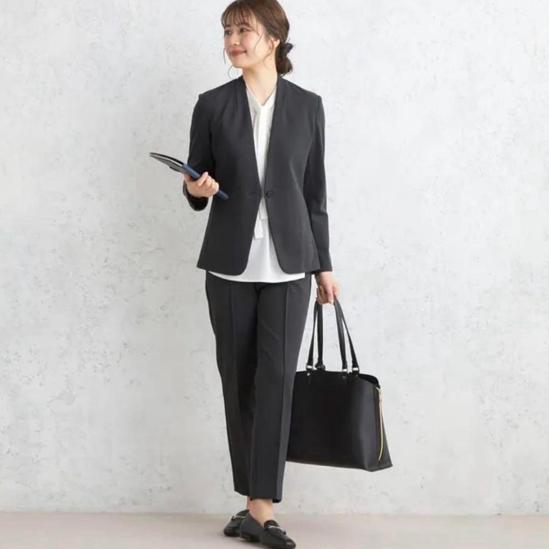 【未使用タグ付☆洗える♪】レディース　パジャマスーツ　セットアップ　グレー L