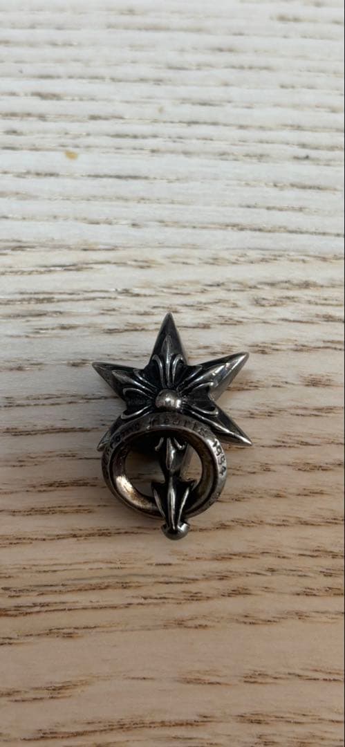 CHROME HEARTS 6ポイントスターチャーム ギャランティーカード付き