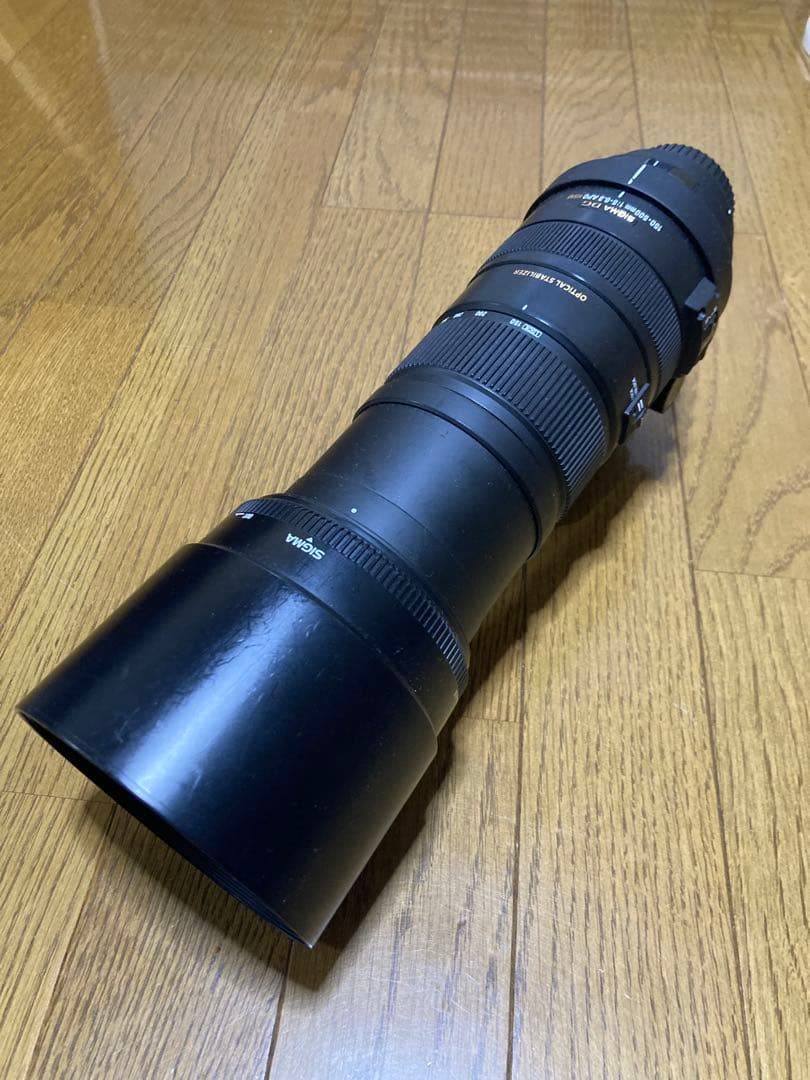 美品　CANON SIGMA 150-500mm F5-6.3 APO HSM