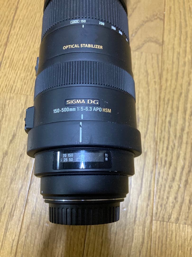 美品　CANON SIGMA 150-500mm F5-6.3 APO HSM