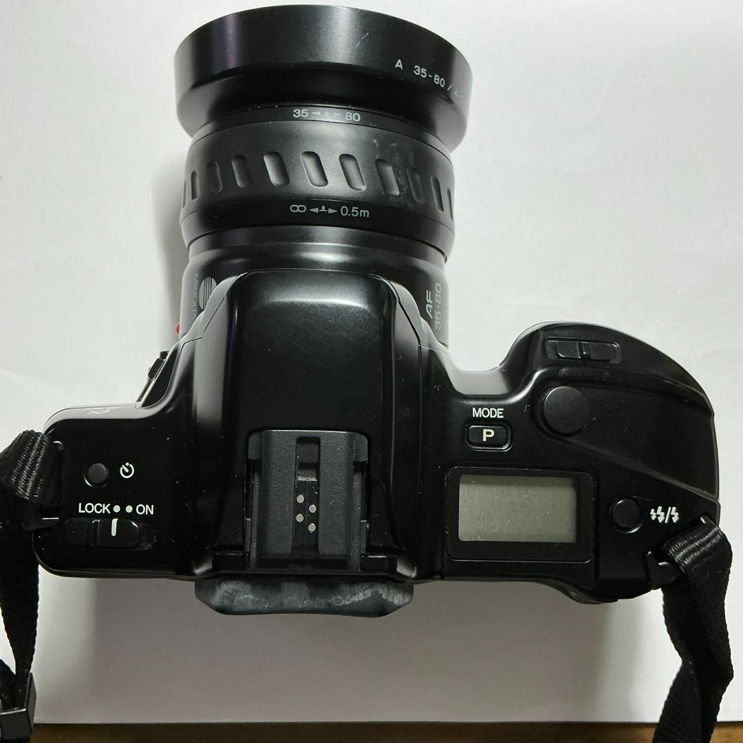 フィルムカメラ一眼レフ　ミノルタMINOLTA α3xi ズームレンズ2本つき