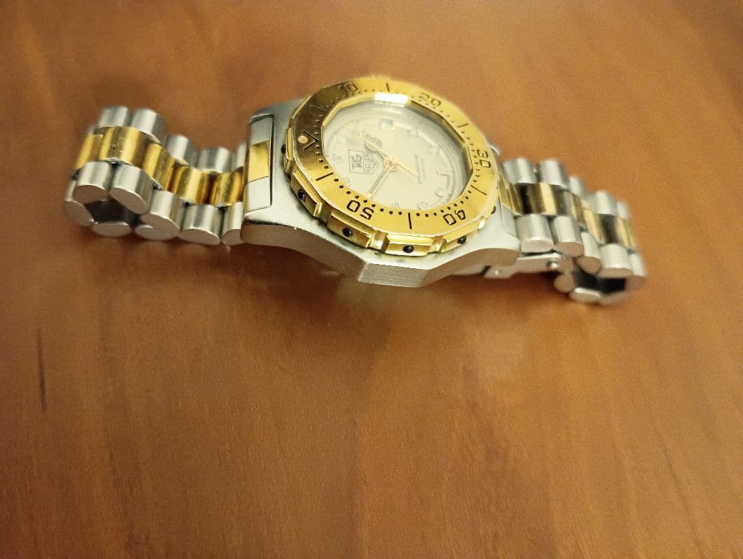 シルバーゴールド クォーツ腕時計 レディース