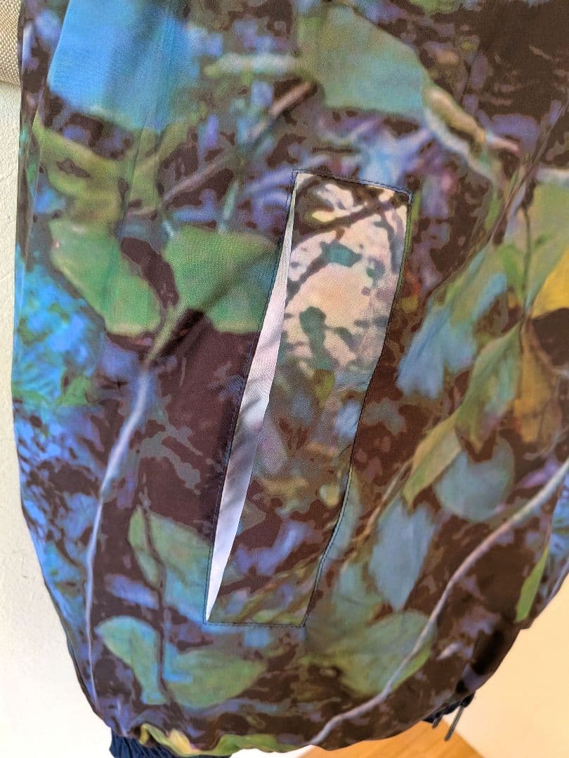 Tsumori Chisatoツモリチサト　ダウンベストリバーシブル　風景画