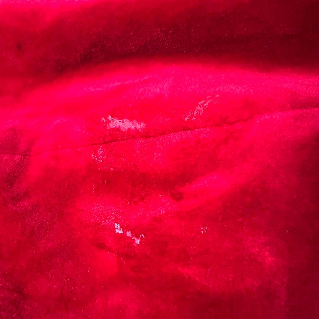 スカジャン　ベロア　別珍　袖刺繍　派手　Y2K 龍　キルティング　豪華刺繍　M