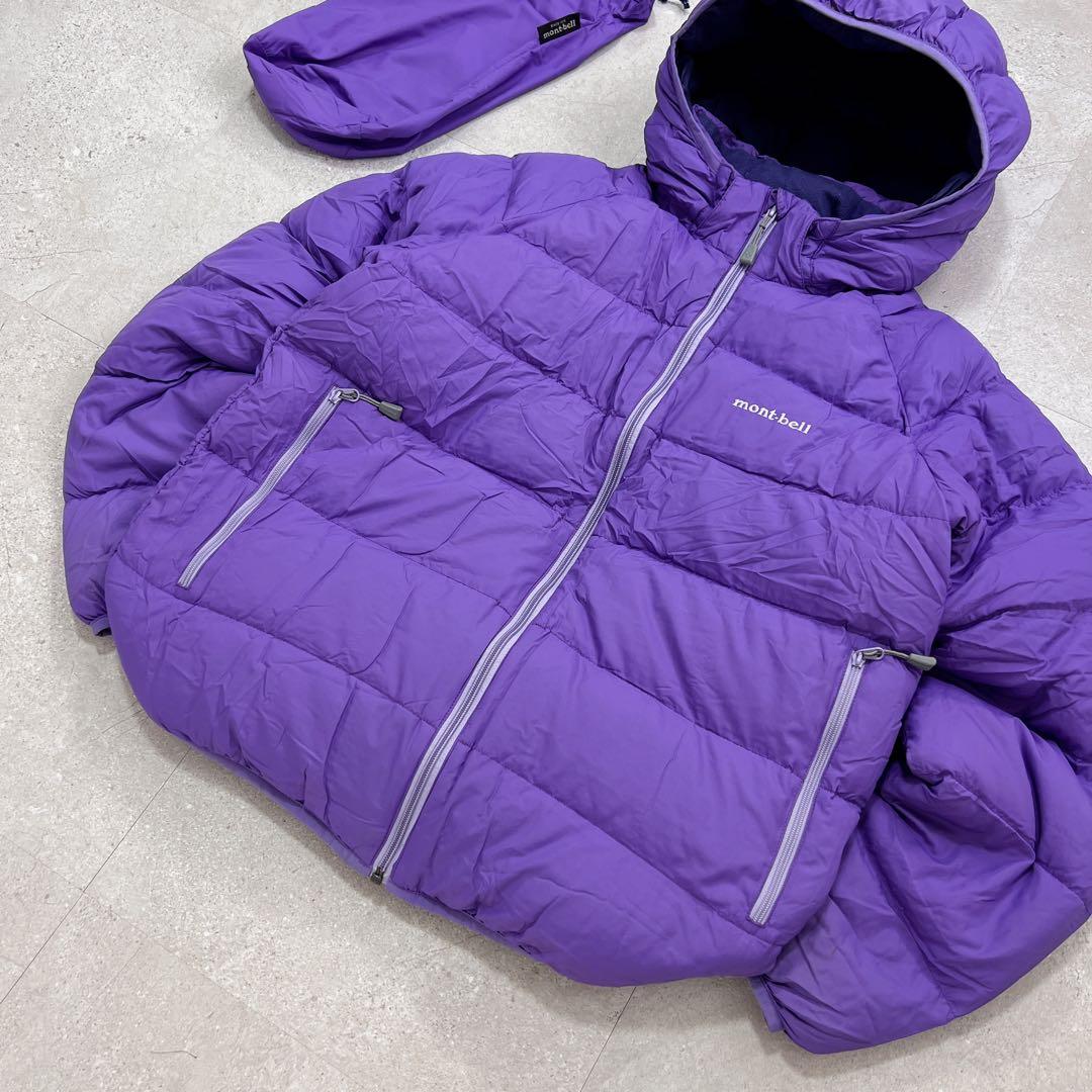 ジャケット・アウター mont-bell down jacket parka purple