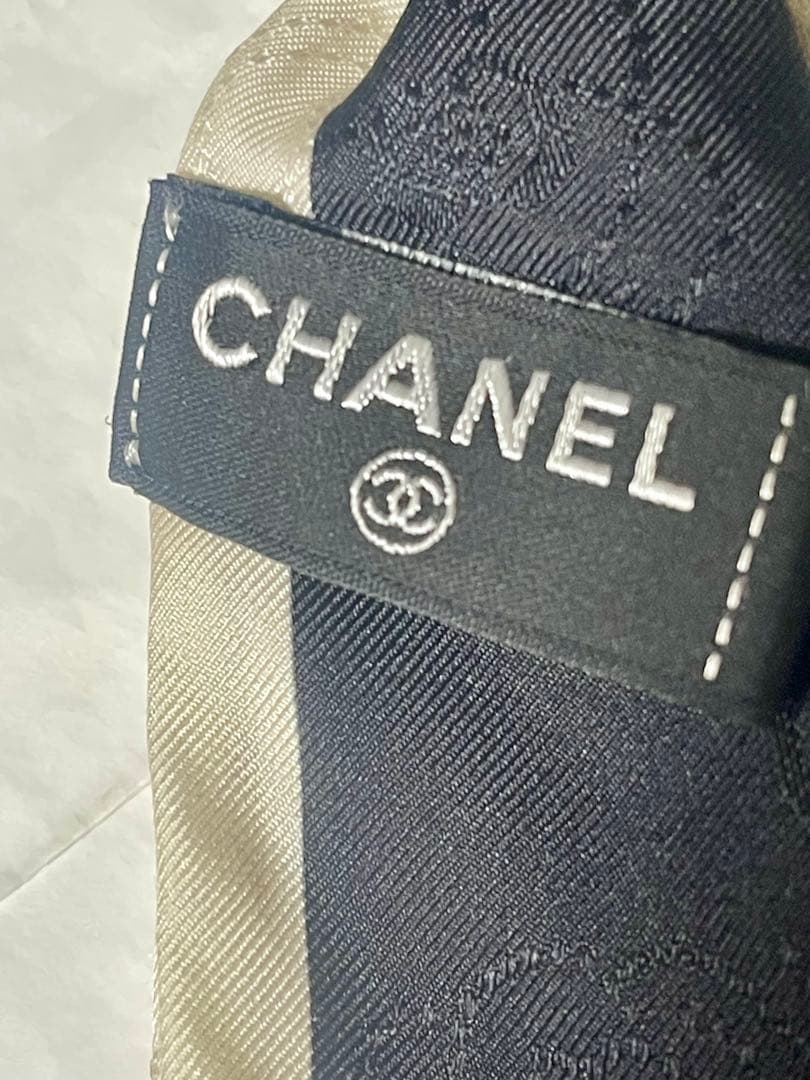 シャネル シュシュ ヘアリボン シルク100% 即完売品 CHANEL