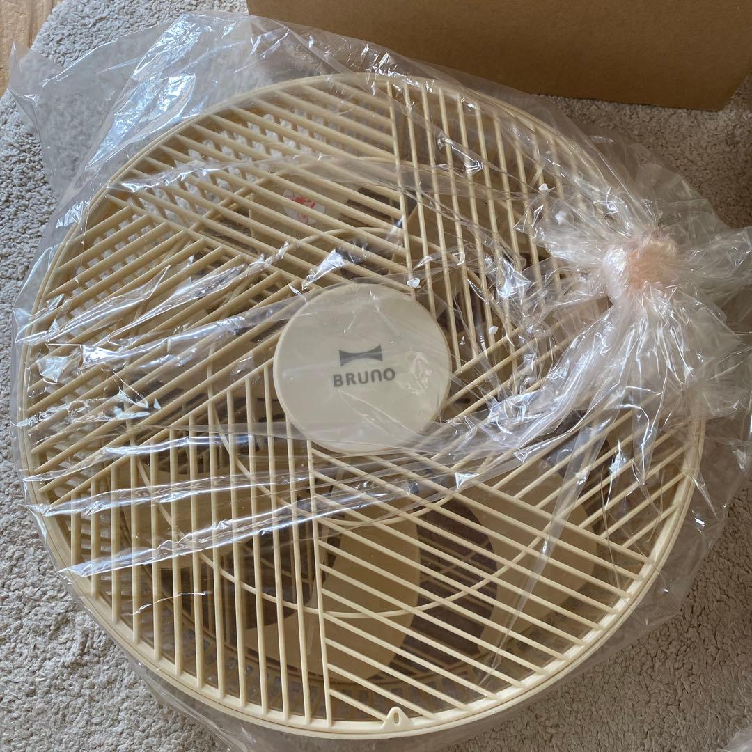 BRUNO DCジオメトリックフレームファン 扇風機