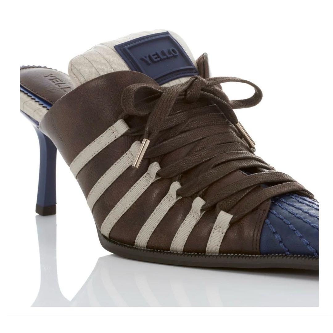 YELLOW　スニーカーミュール