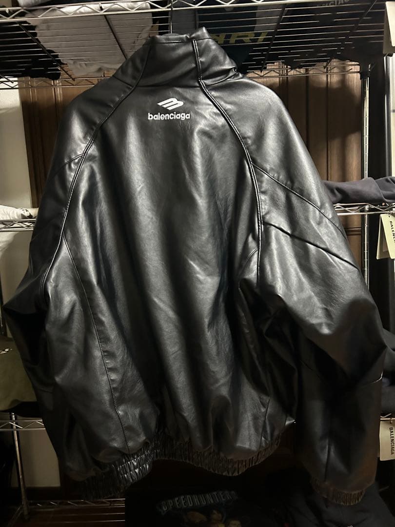 balenciaga 3B track suits レザージャケット