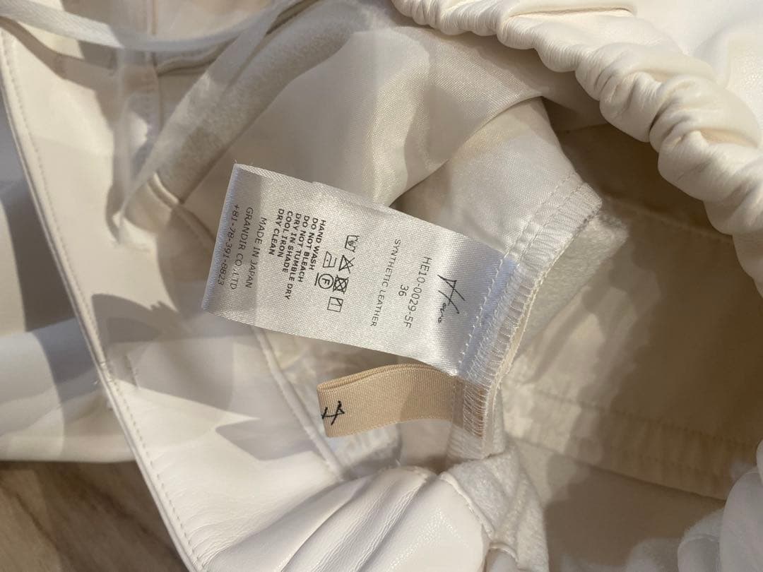 Heve♡2025AW Functure lether PT