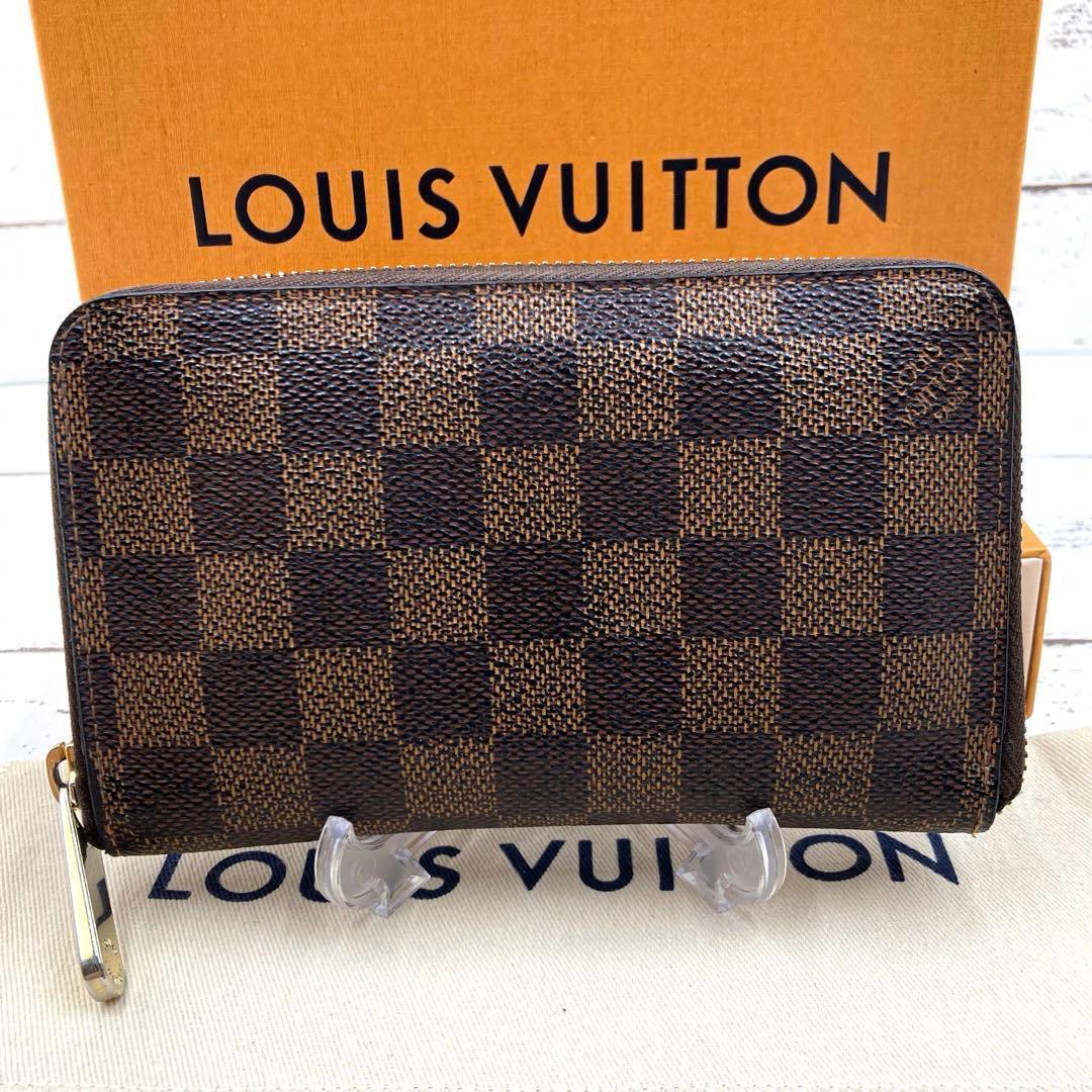 【希少！】ルイヴィトン ジッピーウォレットコンパクト ダミエ 長財布