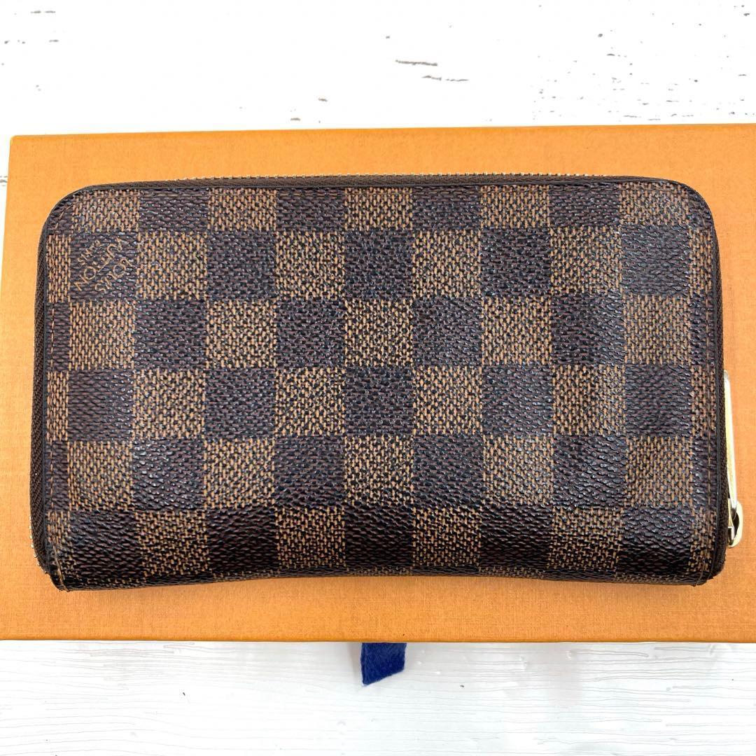 【希少！】ルイヴィトン ジッピーウォレットコンパクト ダミエ 長財布