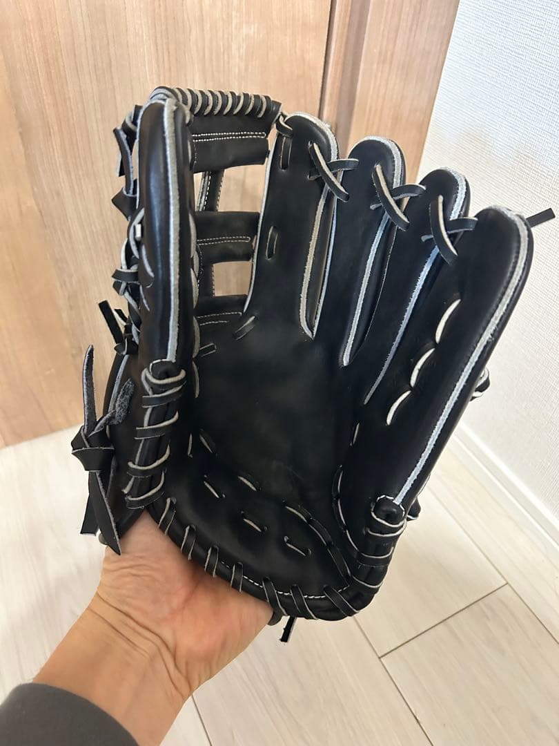 YGS CG98 IN ブラック　美品　小指2本　ジュテルレザー　硬式内野