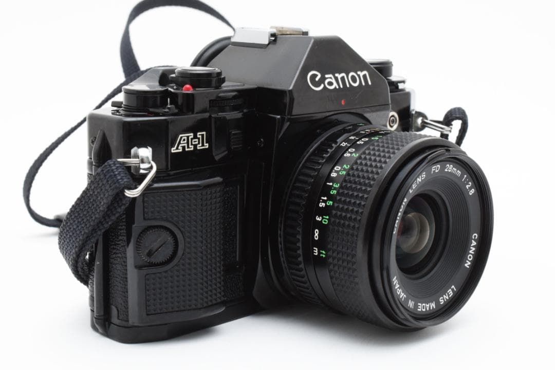 ◆美品 豪華！Canon A-1+New FD 28mm F2.8 フルセット